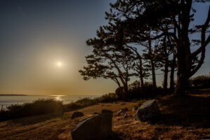 Eclipse à Locquémeau